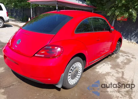 2014 Volkswagen Beetle 2.5L из США, поврежденный, VIN 3VWHX7AT7EM614979